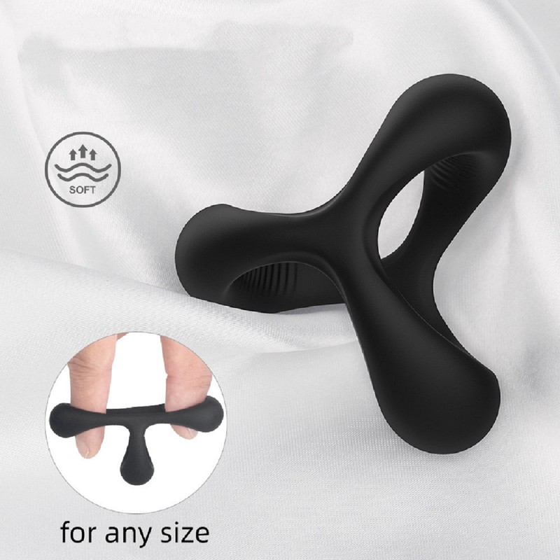 Penis Cock Ring Sling Cage Sleeve Ball Stretcher Male Enhancer Sex Toy For Men gallery