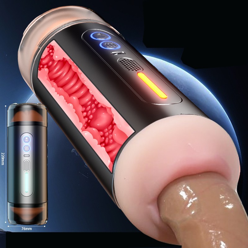 Automatic Masturbator Cup Male Stroker Handsfree Pocket Pussy for Men Sex Toy