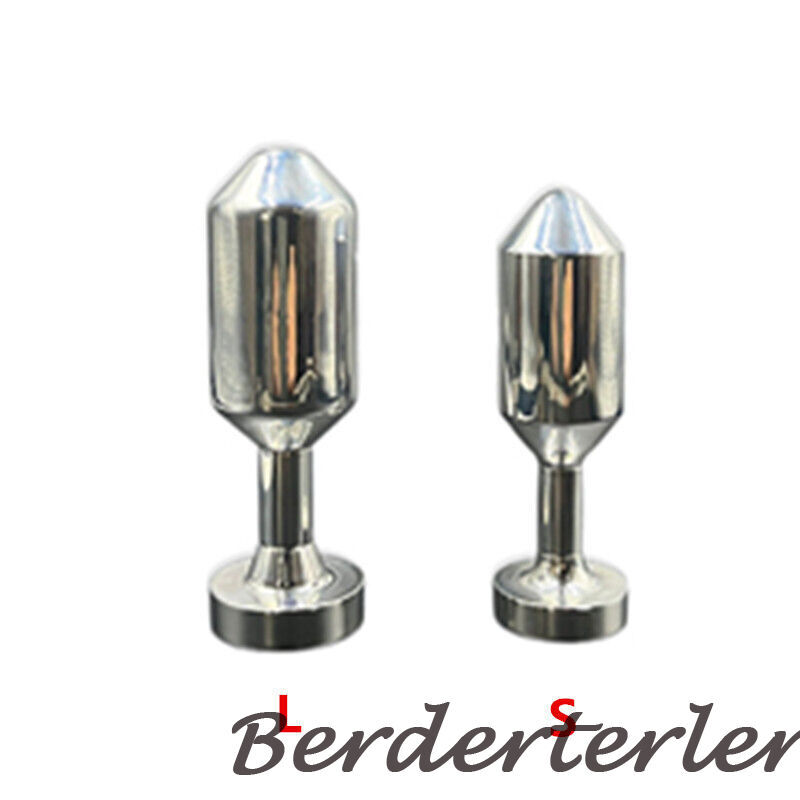2 Sizes Heavy Weight Stainless Steel Anal Butt Plug G-spot Sex Toys Anal Beads gallery