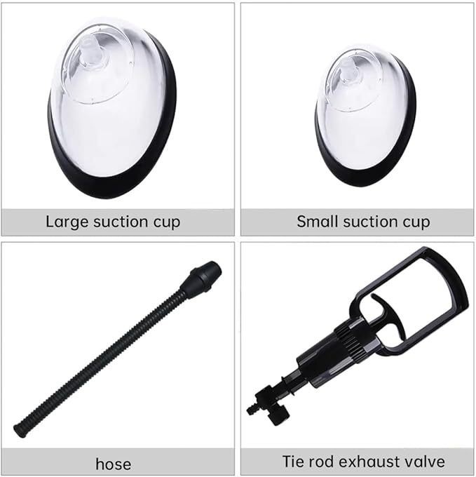 Vacuum Cup Clit Sucking Sex Enhancement Massage Machine Breast Enlargement Pump gallery
