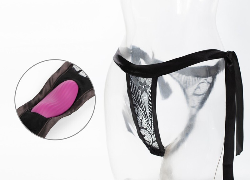 Svakom Edeny - Countertop Vibrator with Clitoral Stimulation Panties, with APP gallery