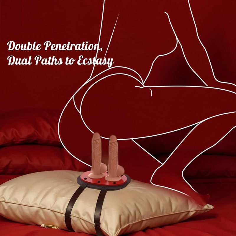 Suction Cup Dildo Mount Adjustable Sex Saddle Sex Toys Holder for Hands-Free US gallery