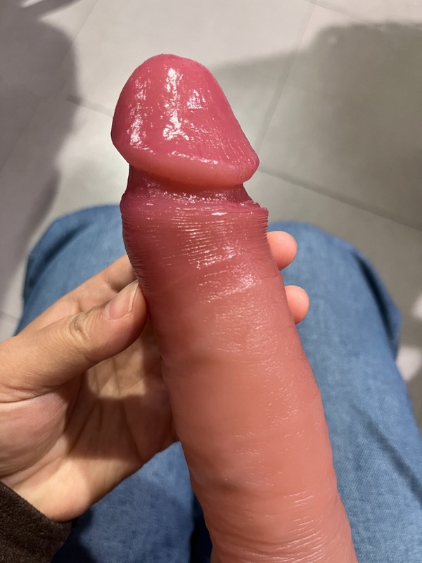 7" Male Men Hollow Cock Extension Strap On Dildo Dong Penis Extender Sleeve gallery