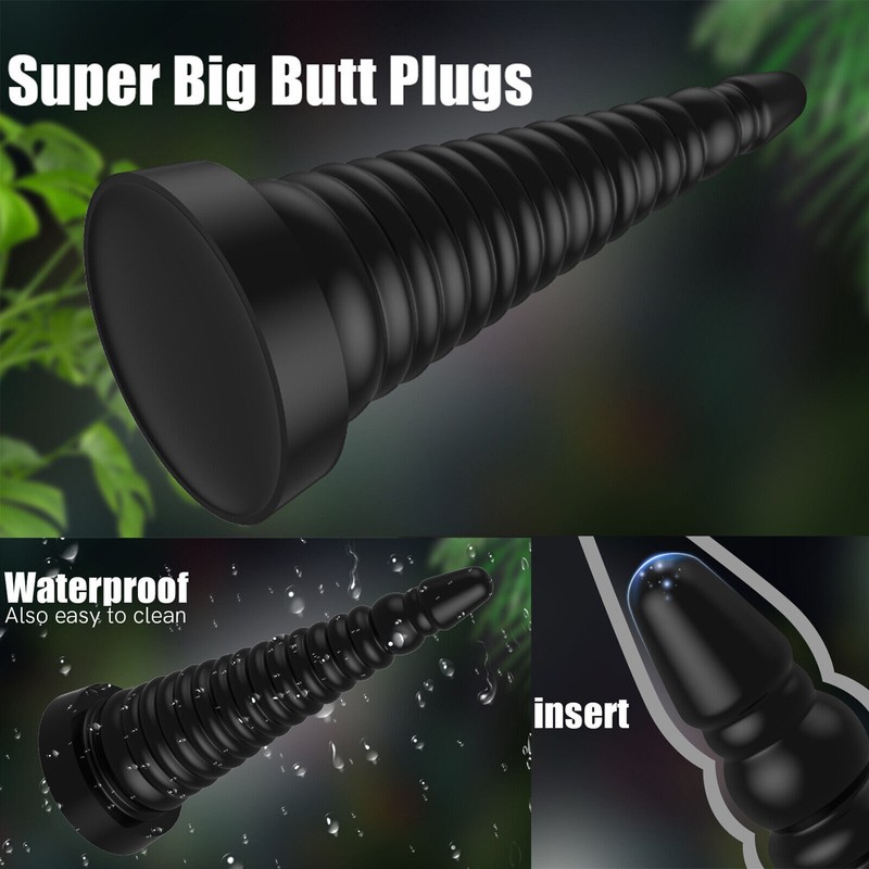 New Silicone Anal Beads Dildo Butt Plug Suction Cup Vagina Sex Toy for Women Men gallery