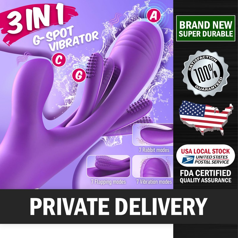 Sex Toy for Woman Orgasm Clit Vagina Flapping Vibrator Waterproof Rechargeable