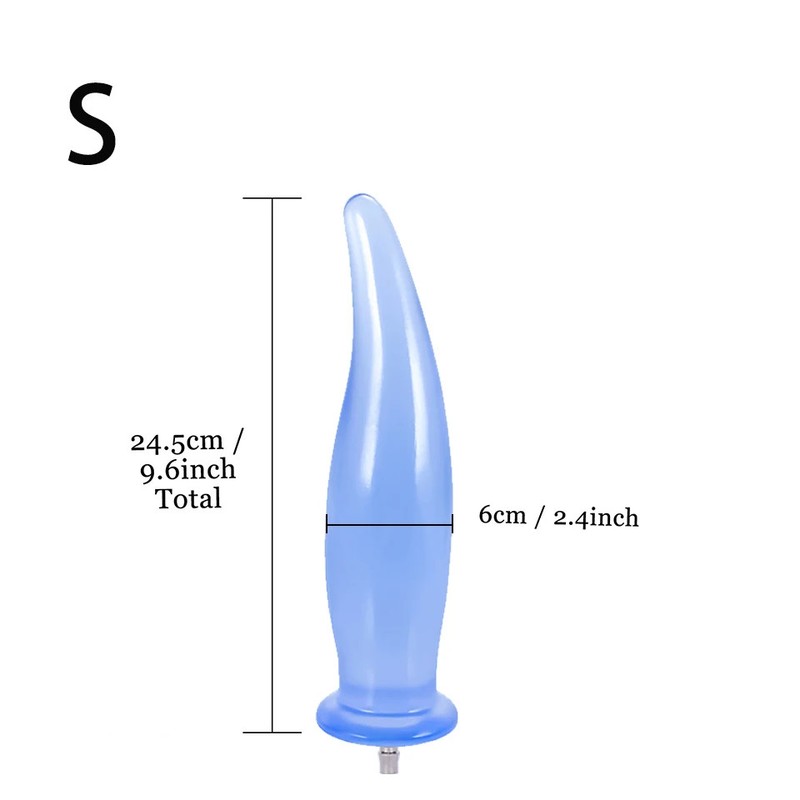 Automatic Sex Machine Dildos Attachment with Vac-u-Lock Connector Soft silicone