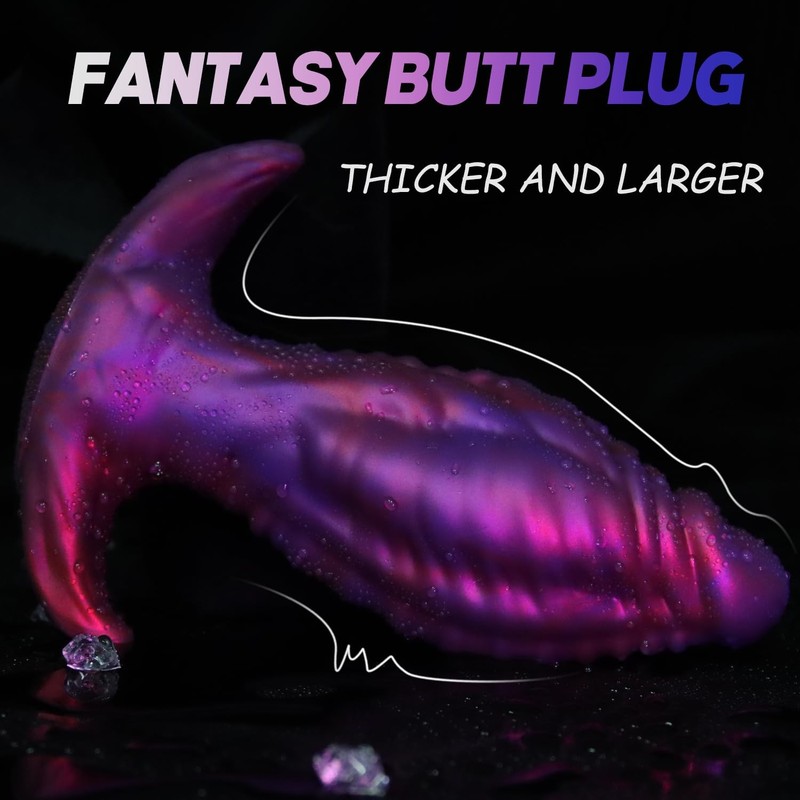 5.9‘’ Large Butt Plug Huge Anal Plug Anal Dildo,Giant Plugs Wearable ButtPlug... gallery