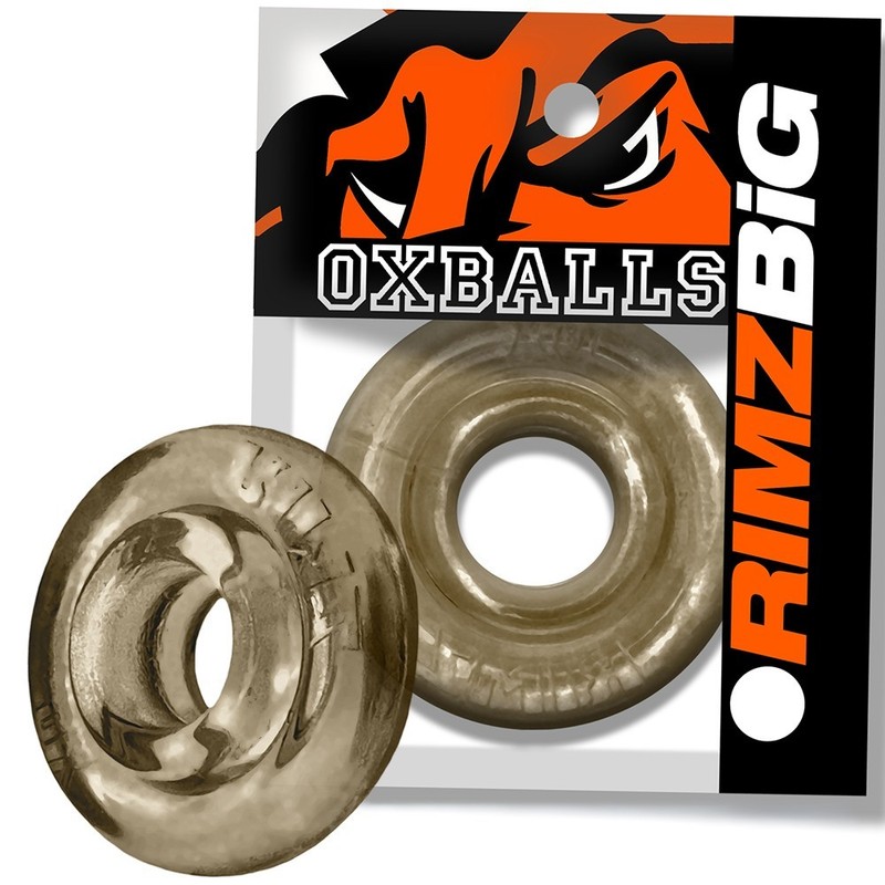Oxballs Rimz Big Cock Ring Grey