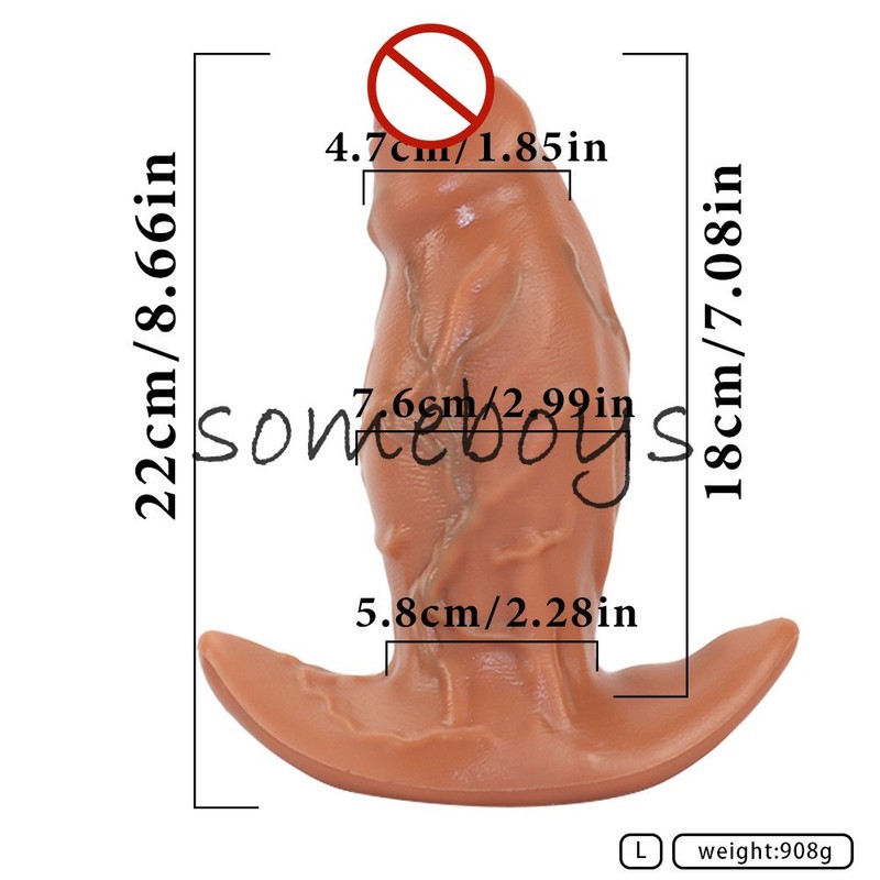 Big Skin Dildo Penis Silicone Anal Masturbator Oversized Strap-on Dildos Sex Toy gallery