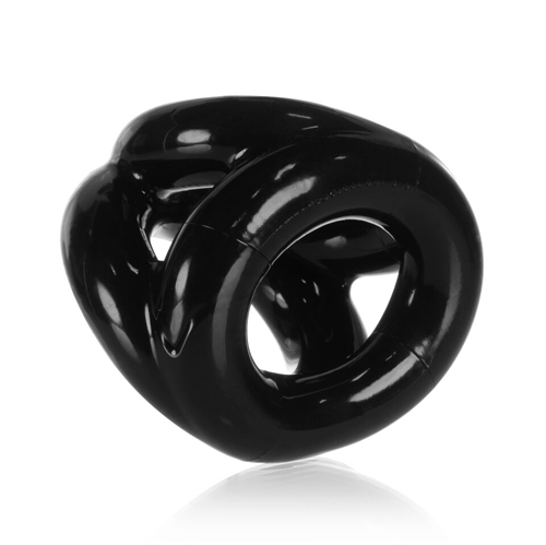 Oxballs Tri-Sport 3-Ring Cock Sling Atomic Jock Black – Male Penis Enhancer