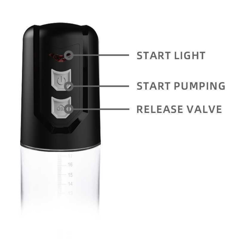 Vacuum Penis Enlargement Pump Suck Men Enhancer Penis Pump Automatic Masturbator gallery