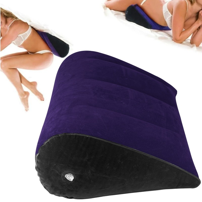 Wedge Air Pillow Sex Pillow Triangle Lumbar Pillow for Sexual Pleasure USA