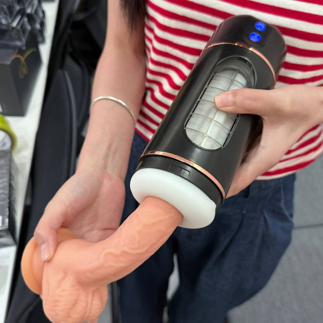 Automatic Stroker Male Mastubator Pussy Blowjob Pocket Handsfree Machine Sex Toy