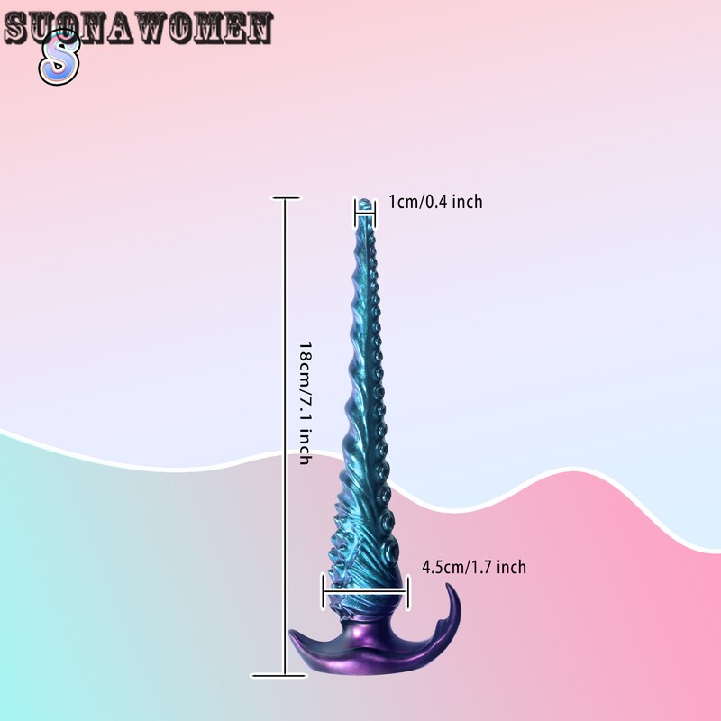 Tentacles Penetration Anal Plug Ass Butt Plug Dildo Anal Dilator Adult Sex Toys gallery