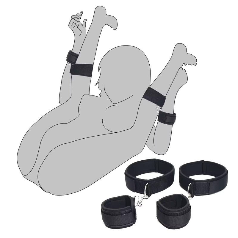BDSM Adult Sex Toys for Couples Bondage Restraints Slave Leg Wrist Hands Sling
