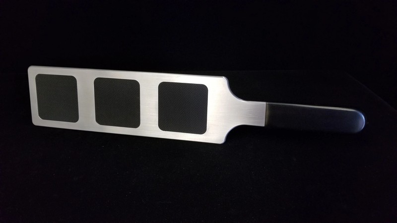 GRIPZ Style Spanking Paddle in Aluminum gallery