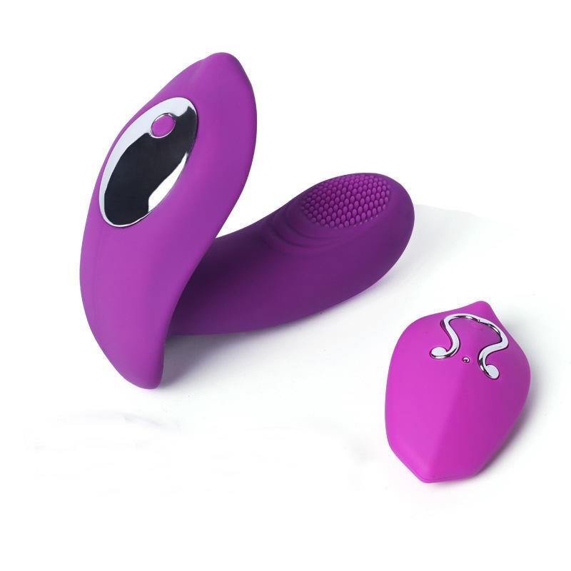 2-in-1 Remote Wearable Vibrator USB Rechargeable 10 Modes Waterproof