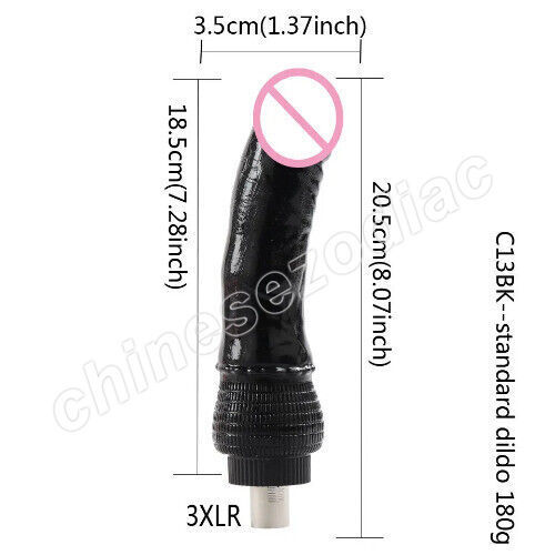 Big Black Dildo for 3XLR SEX Machine A2/F2/F3, Accessories for Sex Machine gallery