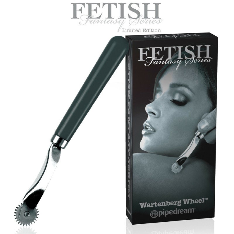 Fetish Fantasy Black Wartenberg Wheel Massager Erotic Wheel Massager Toys