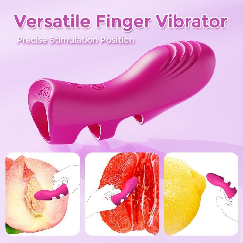 Waterproof Butterfly Vibrator for Women with Textured Design and Heating Feature gallery