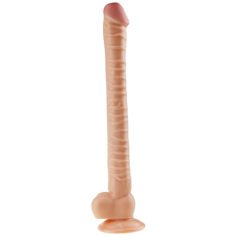 16 inch Realistic Suction Cup Dildo with Balls Vagina Anal Sex Toy for Women