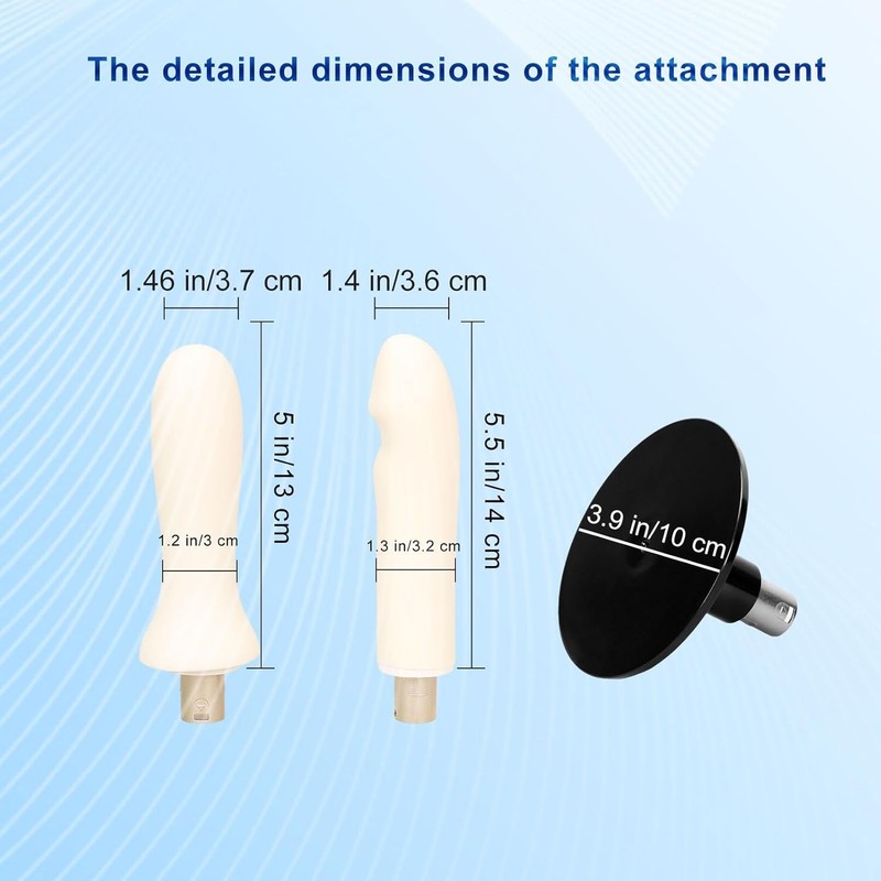 Sex Machine Thrusting Dildo Machine, 2 Pcs Small Size Smooth White Dildos, Sex T gallery