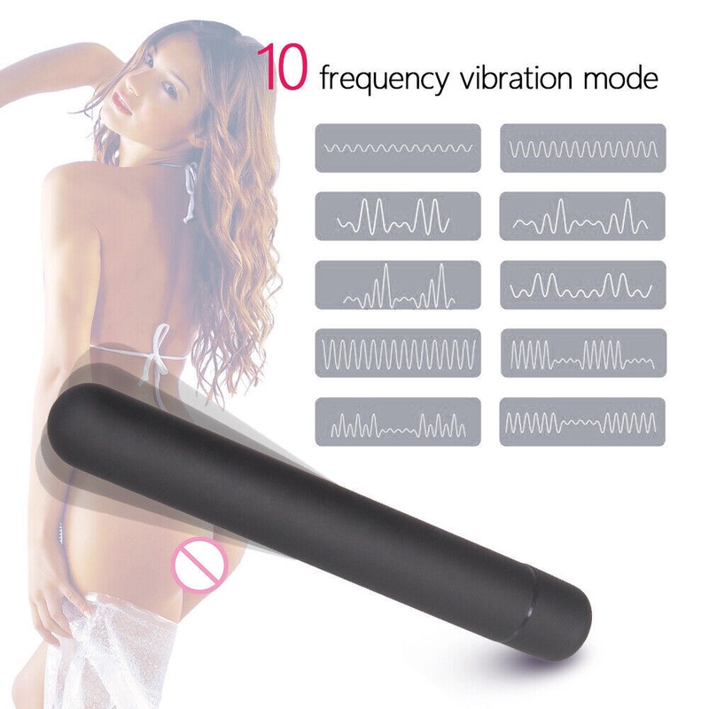 Extra Long Slender Bullet Multispeed Vibrator Clit Anal G-Spot Sex Toy For Women gallery