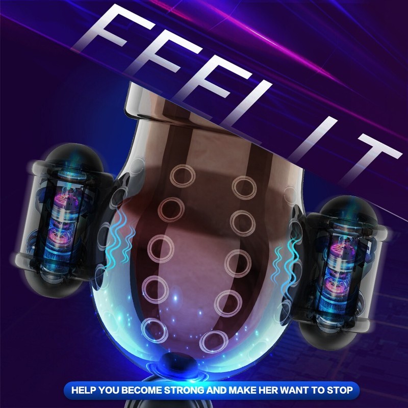 Male Masturbators Automatic Handsfree Stroker Cup Penis Sex Toy Masterbaters Men gallery