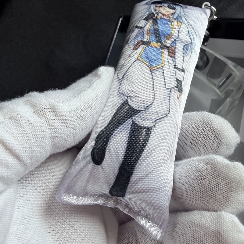 Handmade Zakuro Misukai Dokuro Chan Anime Dakimakura Body Pillow Keychain New gallery