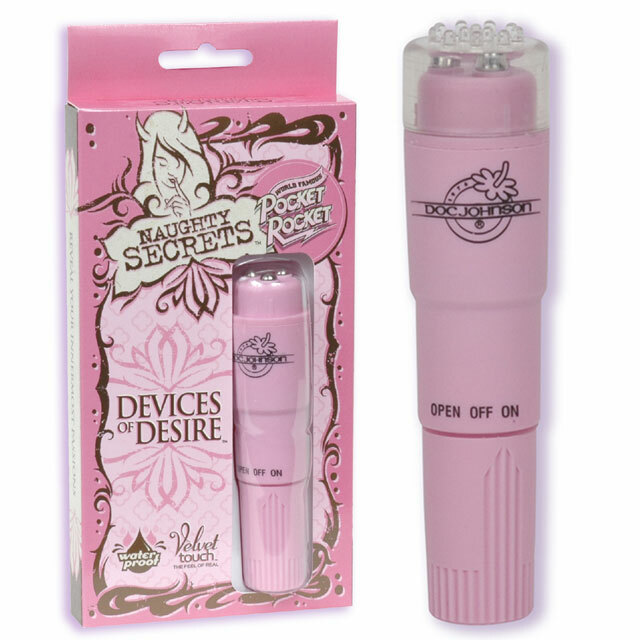 Naughty Secrets Pocket Rocket Desire Pink waterproof pocket vibe Massager V