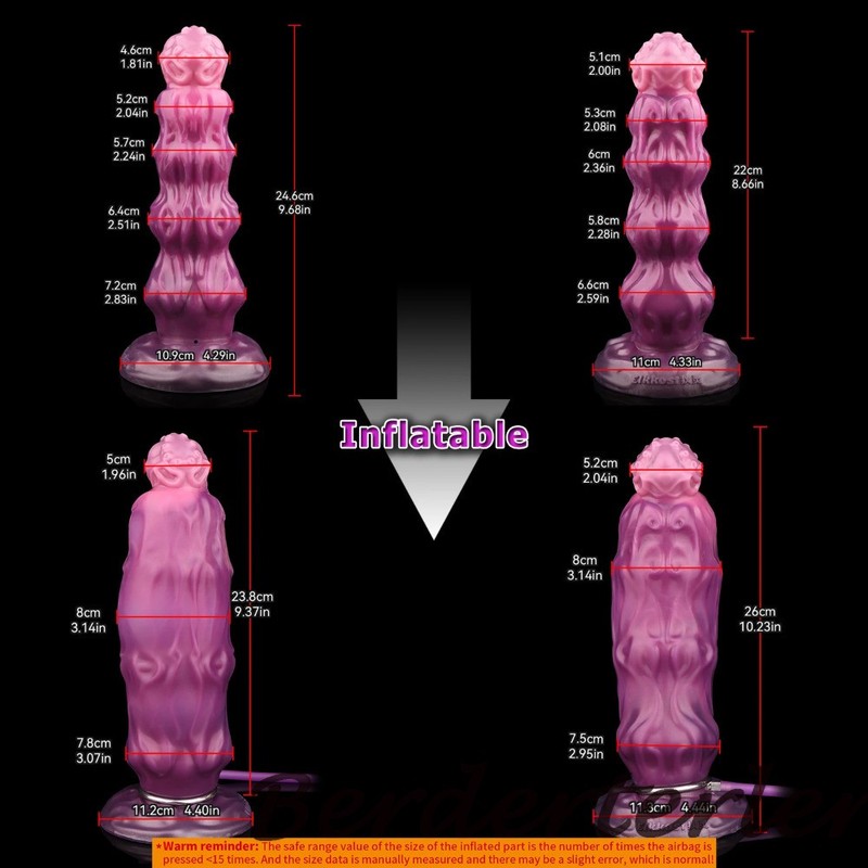 Flower Stamens Beads Anal Plug Inflatable Big Knot For Anal Expander Sex Toys gallery