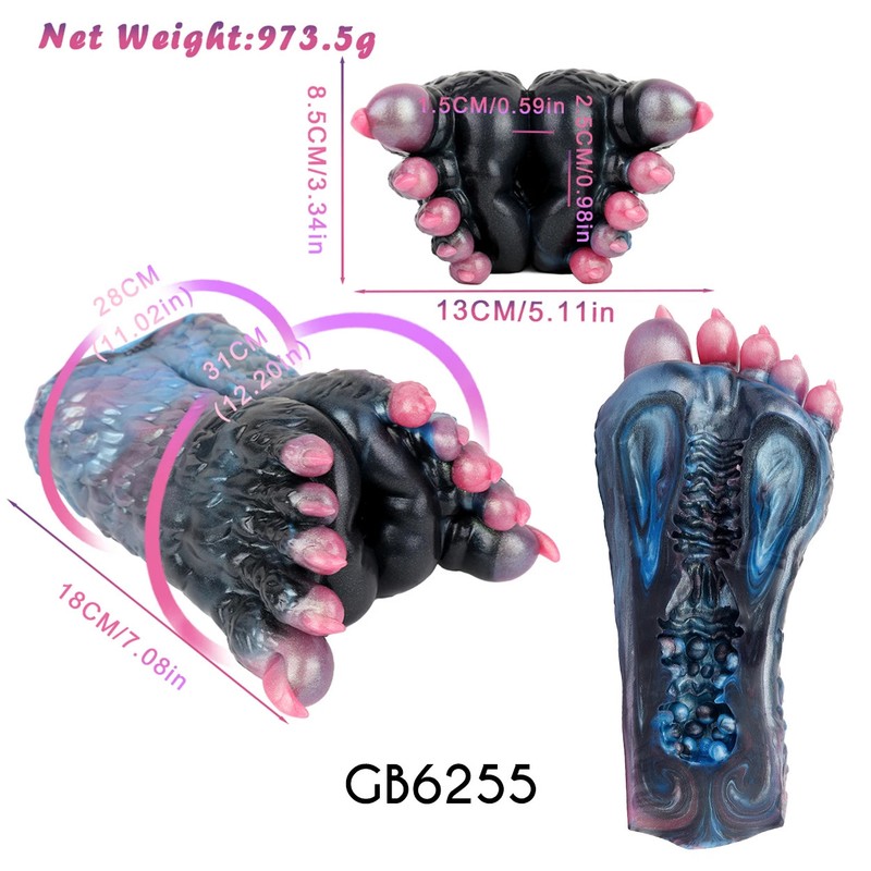 Fantasy Dragon Claw Shape Male Masturbator Silicone Men&rsquo;s Onahole Pocket Pussy