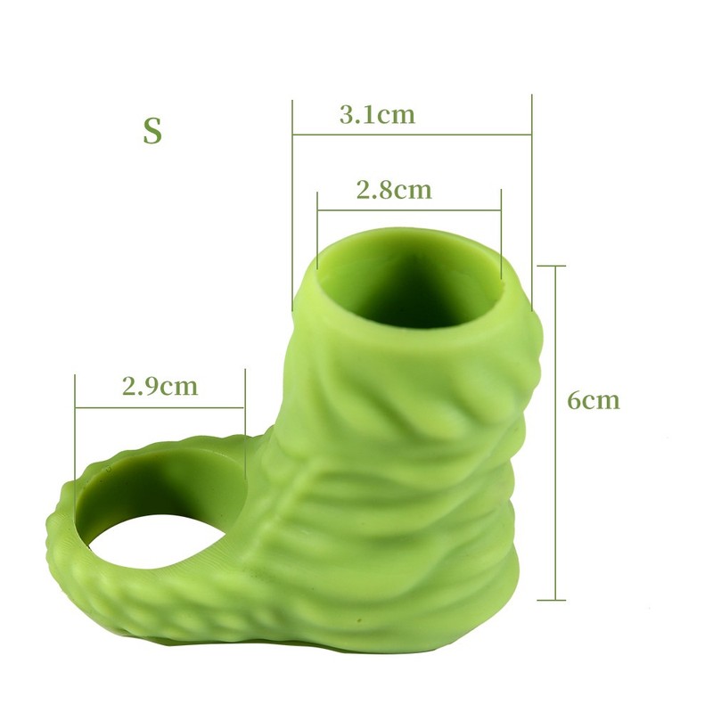 Penis Extender Ring Male Scrotum SM Ball Stretcher Delayed Ejaculation Cock Ring