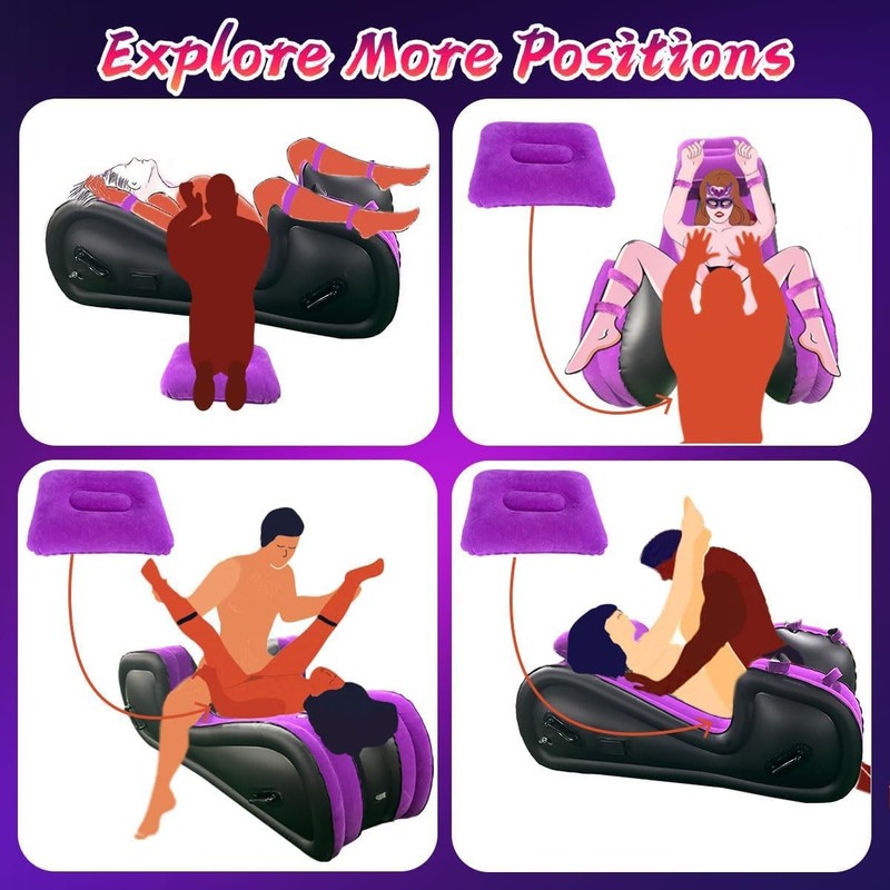 Sex Sofa, Automatic Inflatable Sex Chair for G Spot Position, Sex Furniture f... gallery
