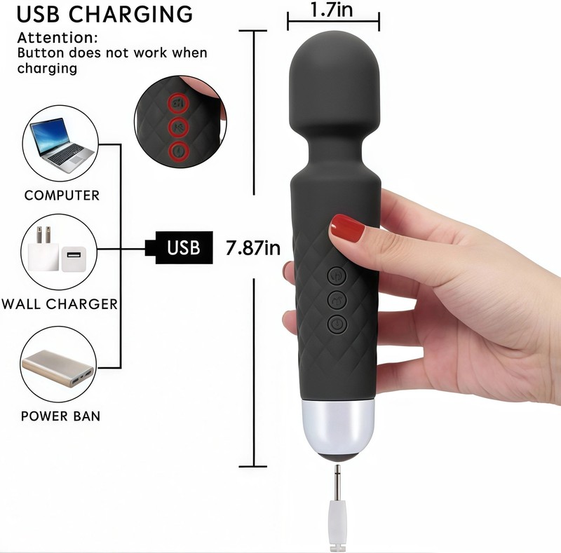 Sex Toys for Women Rechargeable G-spot Clit Vibrator Dildo Massager Adult Gifts gallery