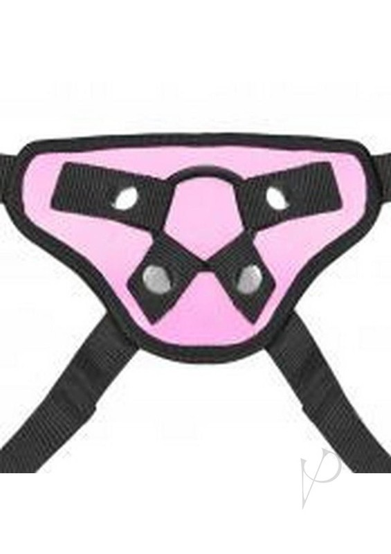 Lux Fetish Pretty In Pink Strap-On Harness Adjustable gallery