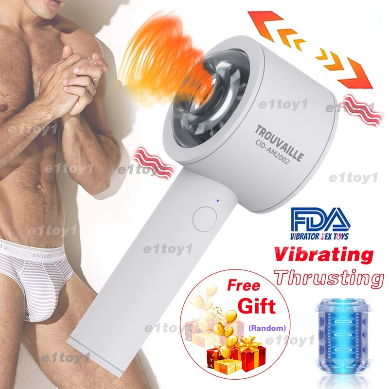 Male Masturbaters Automatic HandsFree Telescopic Cup Sucking Stroker Men Sex Toy