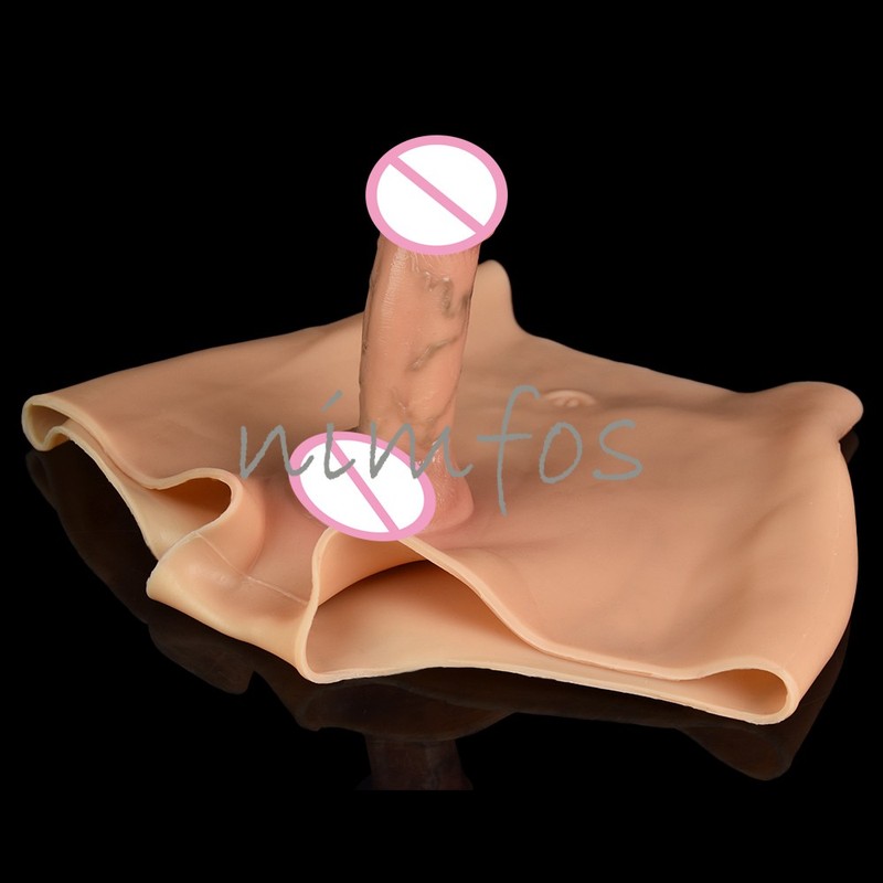 Silicone Panty Underwear With Realistic Solid Dildo Wearable Penis Sex Toys gallery