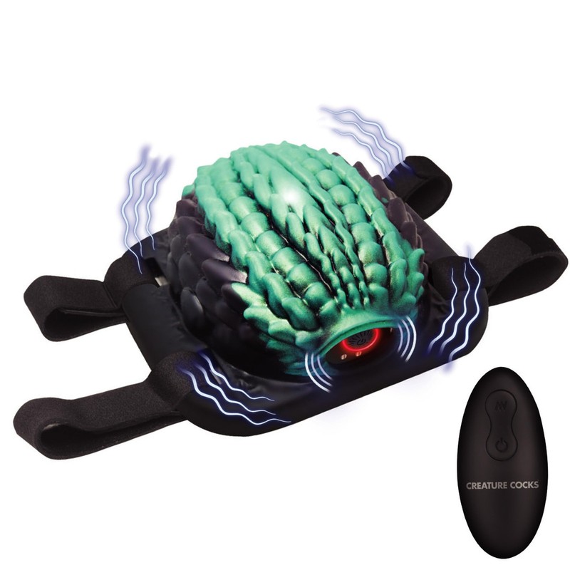 Creature Cocks Dragon Grinder Silicone Vibrator for Beginners, Women & Couples.