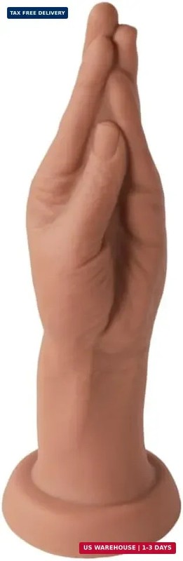 11 Inch Big, Thick Hand & Fist Dildo, 1:1 Rubber Fist, Anal Gape, Fisting Toy, L
