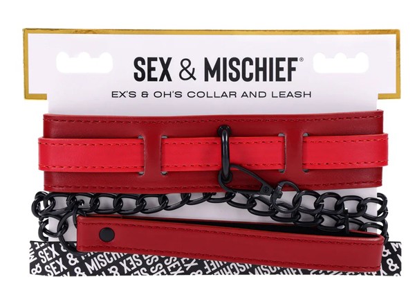eX&rsquo;s and Oh&rsquo;s Collar and Leash