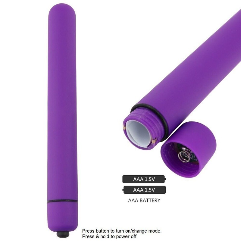 Extra Long Slim Slender Bullet Vibrator Beginner Sex-toys for Women Couples gallery