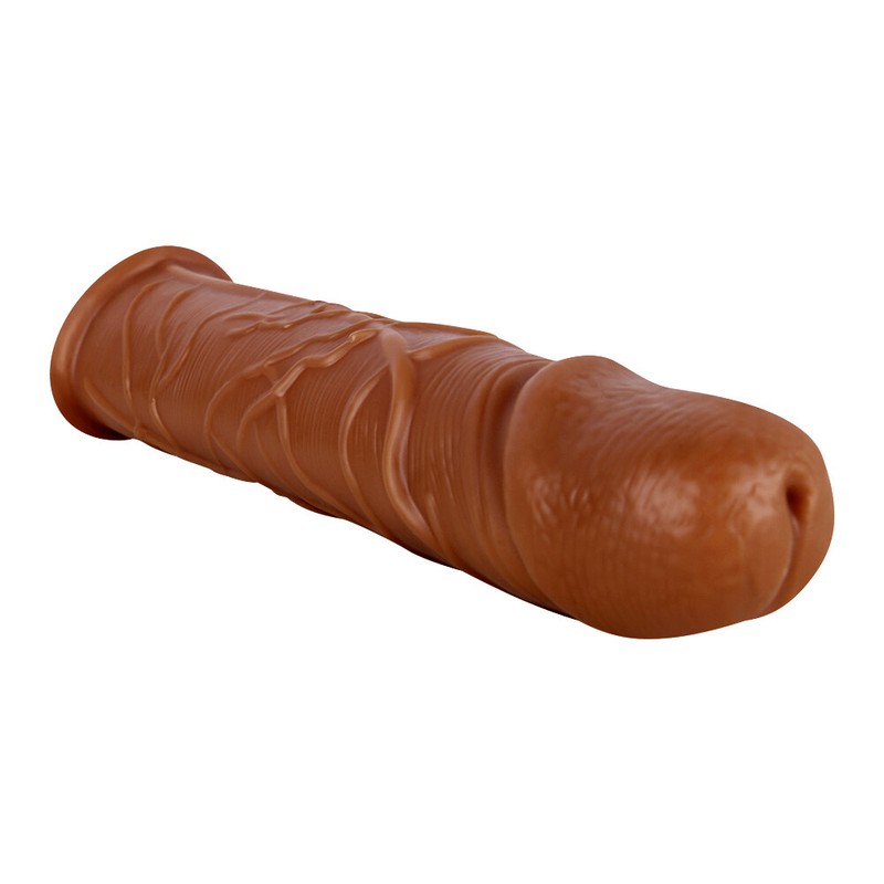 Reusable Cock Extender Penis Sleeve Enlarger Condoms Soft Gay Couple Sex Toy gallery
