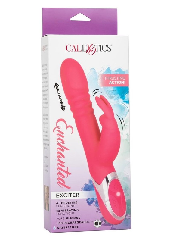 Cal Exotics Enchanted Exciter Vibe Pink – Rabbit Style G-Spot Clitoral Vibrator