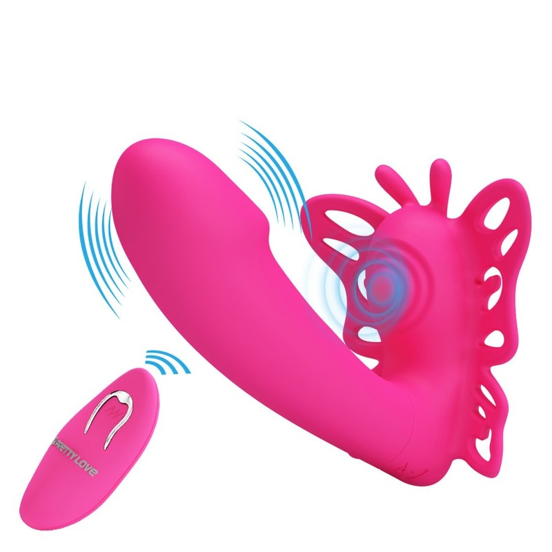 Wireless Remote Control Vibrating Clitoral G-spot Vibrator Stimulator Massager gallery