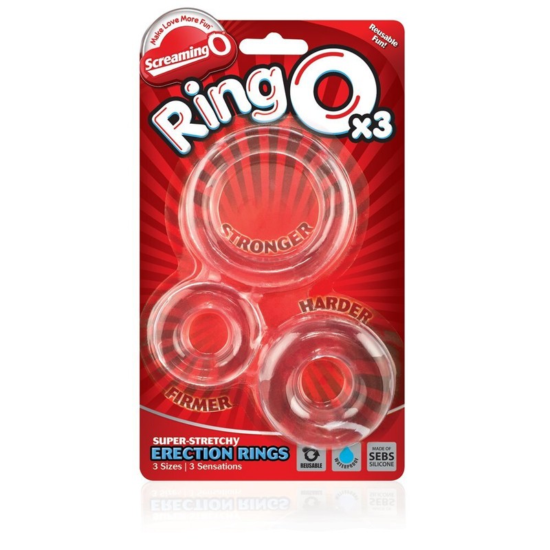 Screaming O RingO X3 Silicone Penis Cock Ring for Men 3 Sizes gallery