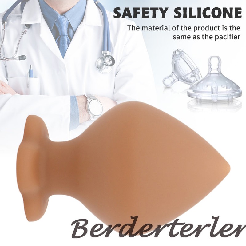 High-Quality Silicone Anal Plugs Super Thick Butt Plug with Suction Cup Sex Toys gallery