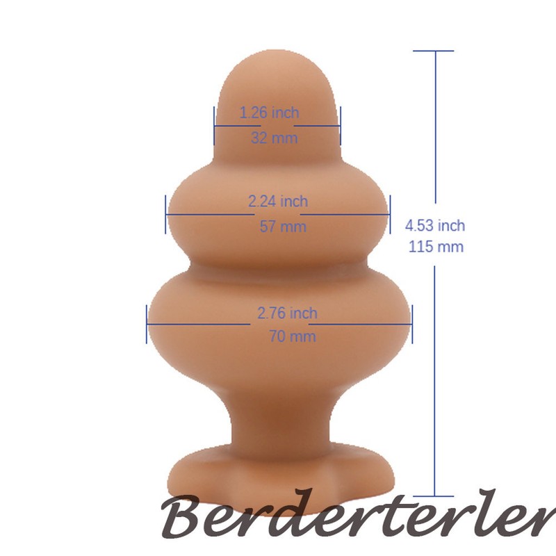 High-Quality Silicone Anal Plugs Super Thick Butt Plug with Suction Cup Sex Toys gallery
