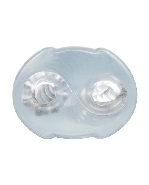Cyclone Dual Ribbed Stroker XL - Clear gallery