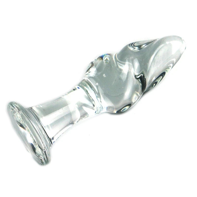 Unisex Transparent Glass Anus Plugs Vagin Masturbation Dildo Plugs Massage gallery